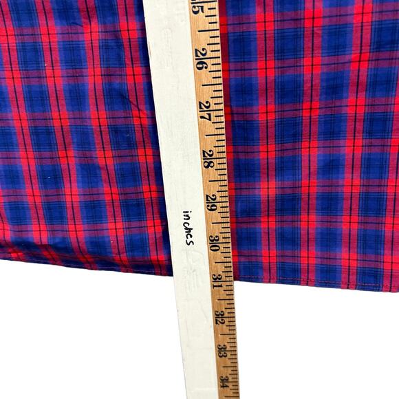 Vineyard Vines By Shep & Ian Plaid Long Sleeves Cotton Mens Shirt Medium - Picture 5 of 7
